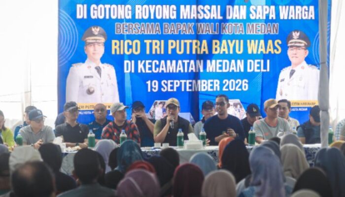Rico ke Medan Deli Pastikan KTP Warga Tuntas Hitungan Menit