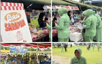 Jelang HUT ke-81 TNI, Kodim DS Gelar Bazar Murah untuk Warga Lubuk Pakam
