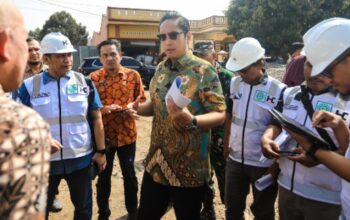 Rico Tinjau Progress Pembangunan Puskesmas Tuntungan