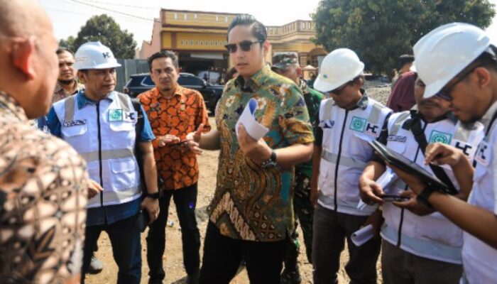 Rico Tinjau Progress Pembangunan Puskesmas Tuntungan