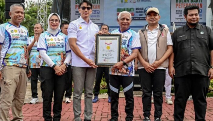 Dari Rekor MURI Hingga Sumut Target Bebas Rabies 2030