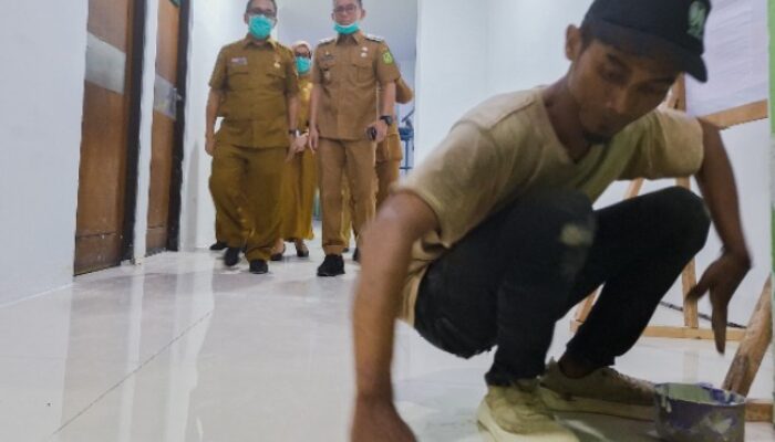 Wawalko Cek Progress Renovasi IGD RSUD Pirngadi Medan