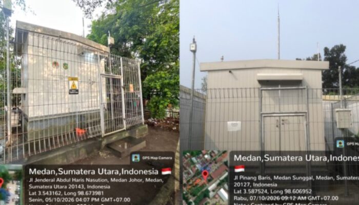 DLH Medan Pastikan 3 Stasiun Pemantau Udara Aktif 24 Jam, Warga Bisa Cek ISPU Online