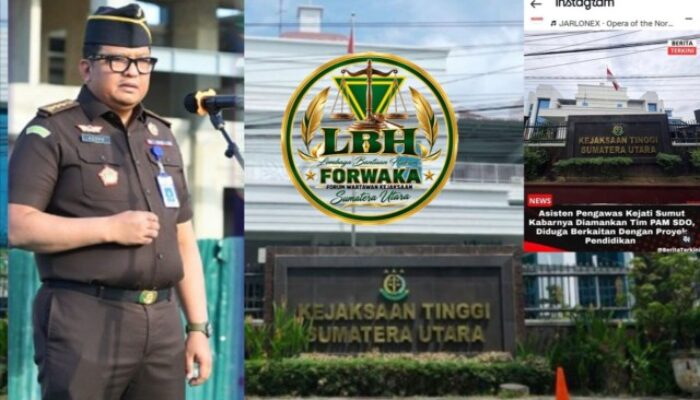 LBH Forwaka Minta Polisi Usut Isu Pengamanan Aswas Kejatisu