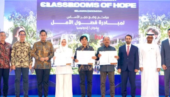 Rico: Pembangunan Classrooms Of Hope Solusi Kekurangan SMPN di Belawan