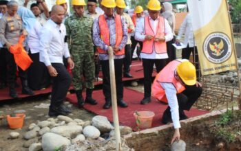 Dandim DS Hadiri Peletakan Batu Pertama Kantor Kementerian Haji dan Umrah Sergai