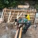 TNI Bersama Warga Bangun Jembatan Beton di Sibolangit, Progres Capai 13 Persen