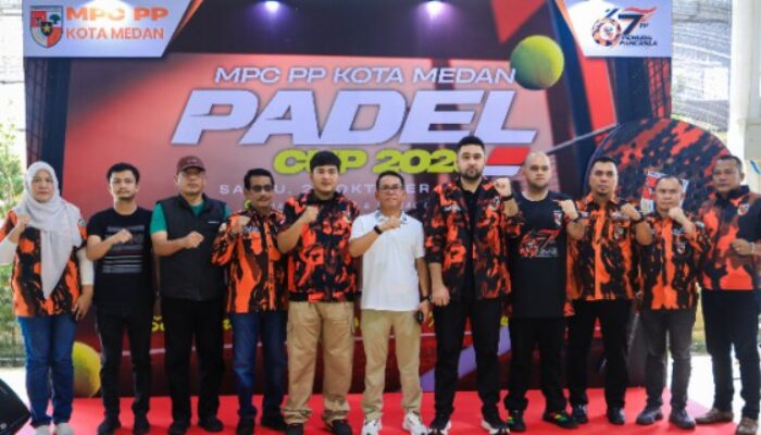 Zakiyuddin Buka Pemuda Pancasila Padel Cup 2026