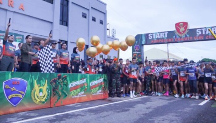 Rico Waas Lepas Ribuan Pelari Korpasgat Charity Run 2026, 5K Jadi Aksi Nyata Berbagi