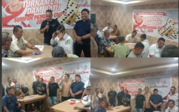 ​Ajang Silahturahmi Lewat Domino, Koordinator Wartawan DPRD Medan Gelar Sumpah Pemuda Cup 2