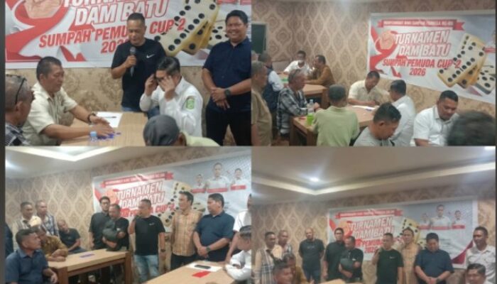 ​Ajang Silahturahmi Lewat Domino, Koordinator Wartawan DPRD Medan Gelar Sumpah Pemuda Cup 2