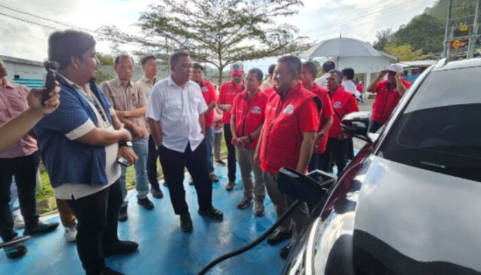 Aksi SP PLN Sumut dan Menteri LH Hijaukan Danau Toba Saat HLN ke-81
